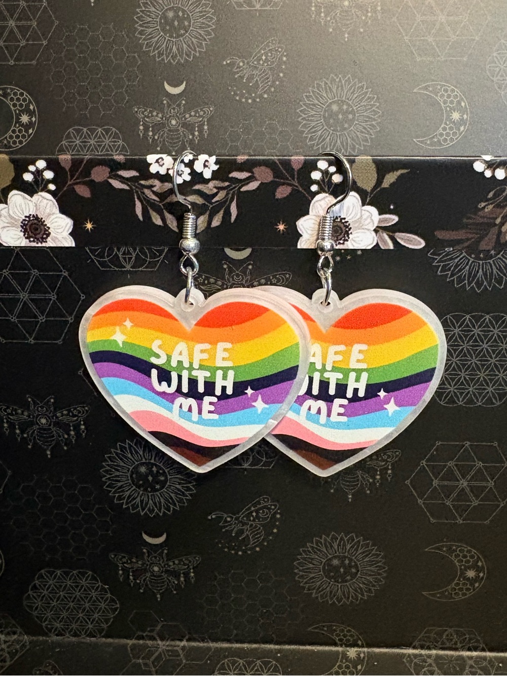 FREE W/PURCHASE Safe With Me earrings